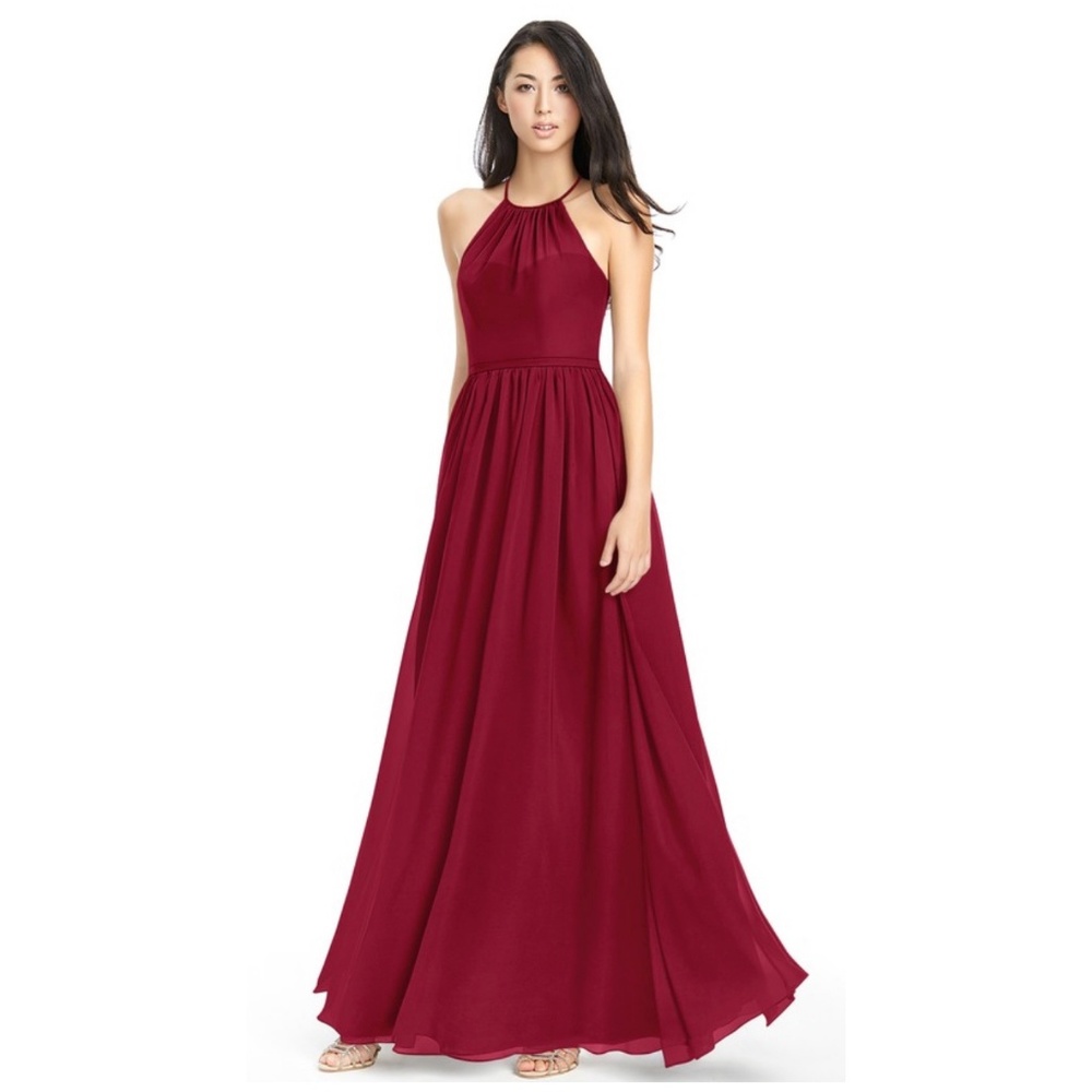 Azazie Kailyn Bridesmaid  Dress in Burgundy